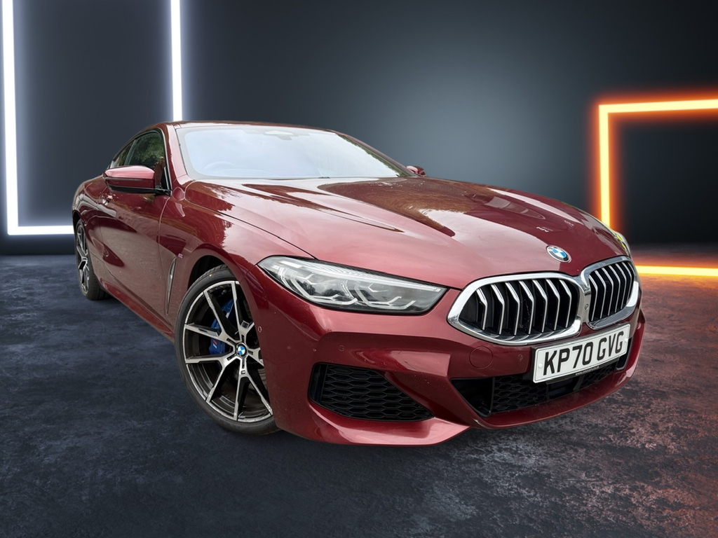 BMW 8 Series 840I Sdrive Red