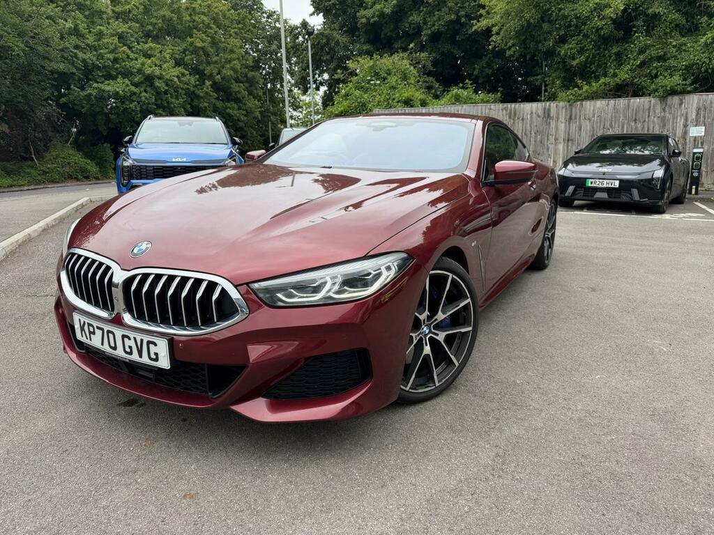 BMW 8 Series 840I Sdrive KP70GVG Red #3