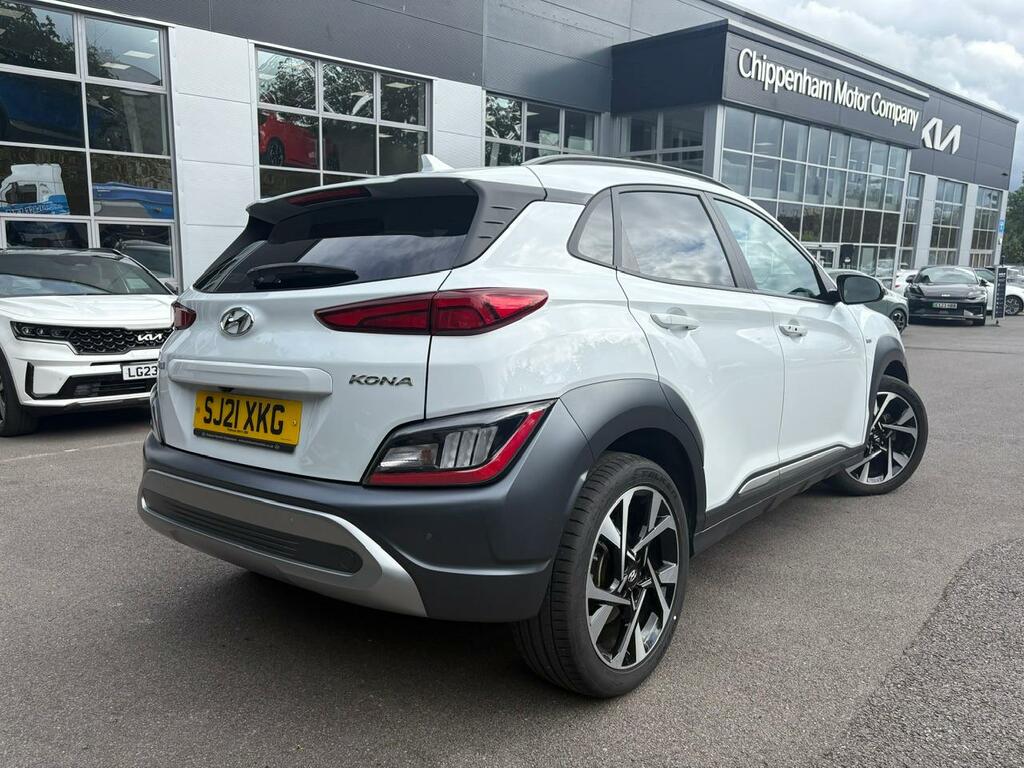 Hyundai Kona 1.0 Tgdi 48V Mhev Premium SJ21XKG White #4