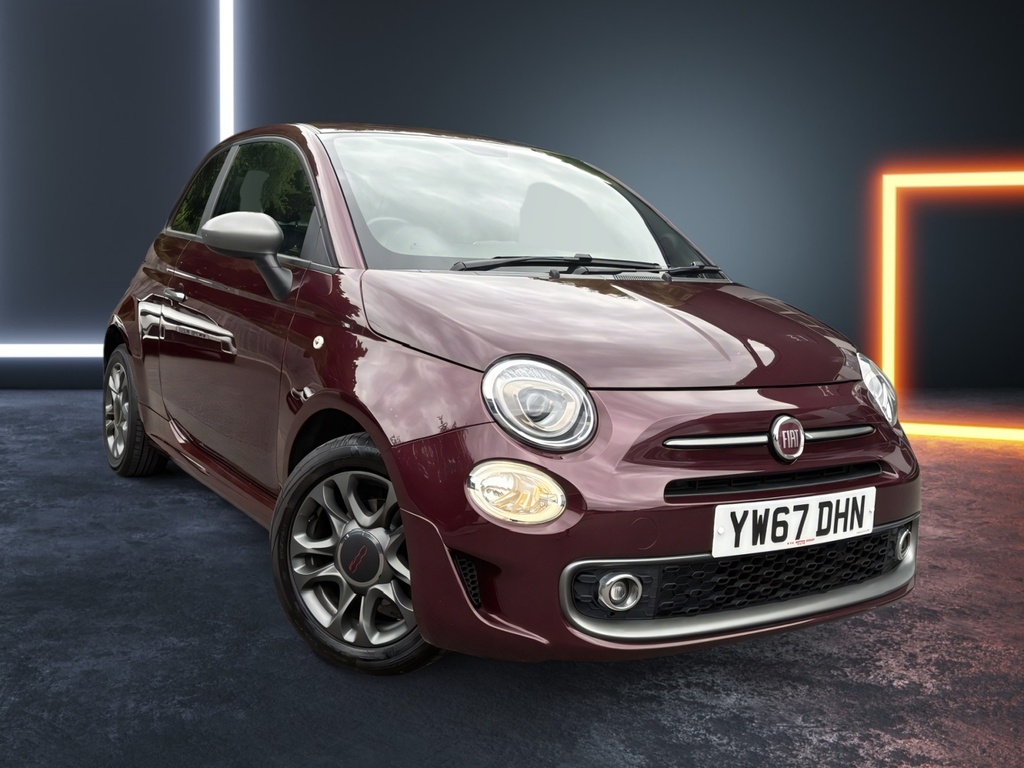 Fiat 500 1.2 S Dualogic YW67DHN Red