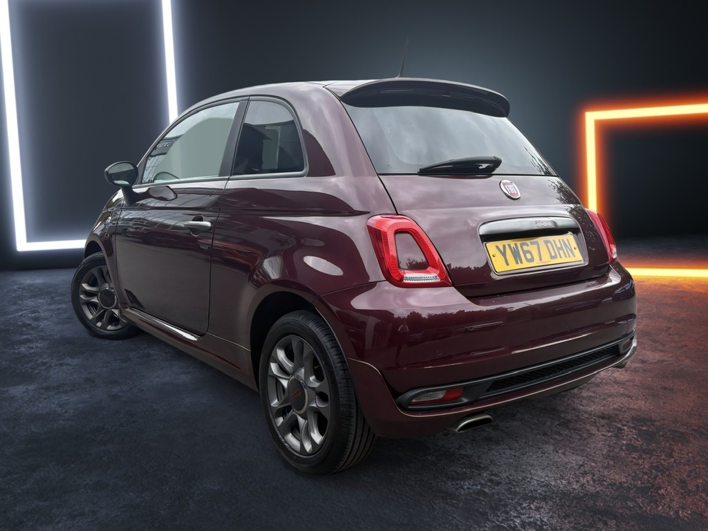 Fiat 500 1.2 S Dualogic YW67DHN Red #2