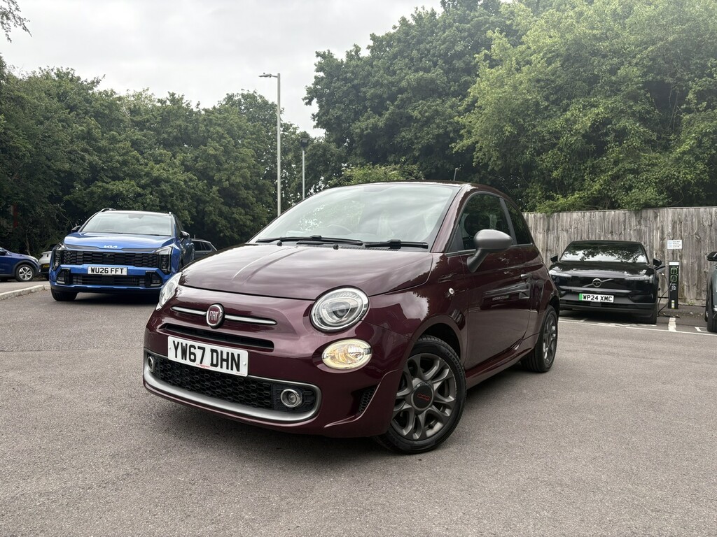 Fiat 500 1.2 S Dualogic YW67DHN Red #3