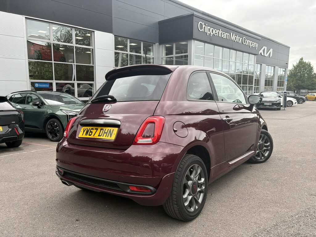 Fiat 500 1.2 S Dualogic YW67DHN Red #4