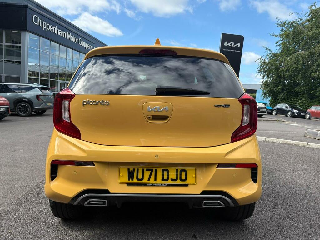 Kia Picanto 1.0T Gdi Gt-line S 4 Seats Yellow #6