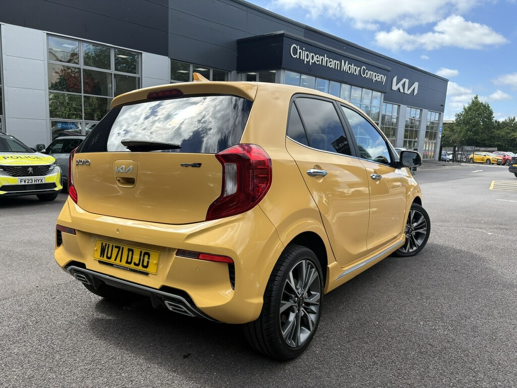 Kia Picanto 1.0T Gdi Gt-line S 4 Seats Yellow #4