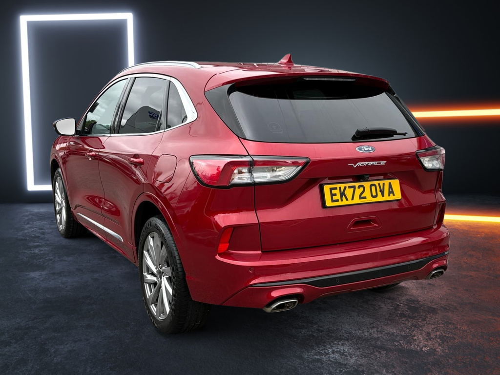 Ford Kuga 2.5 Phev Vignale Cvt EK72OVA Red #3