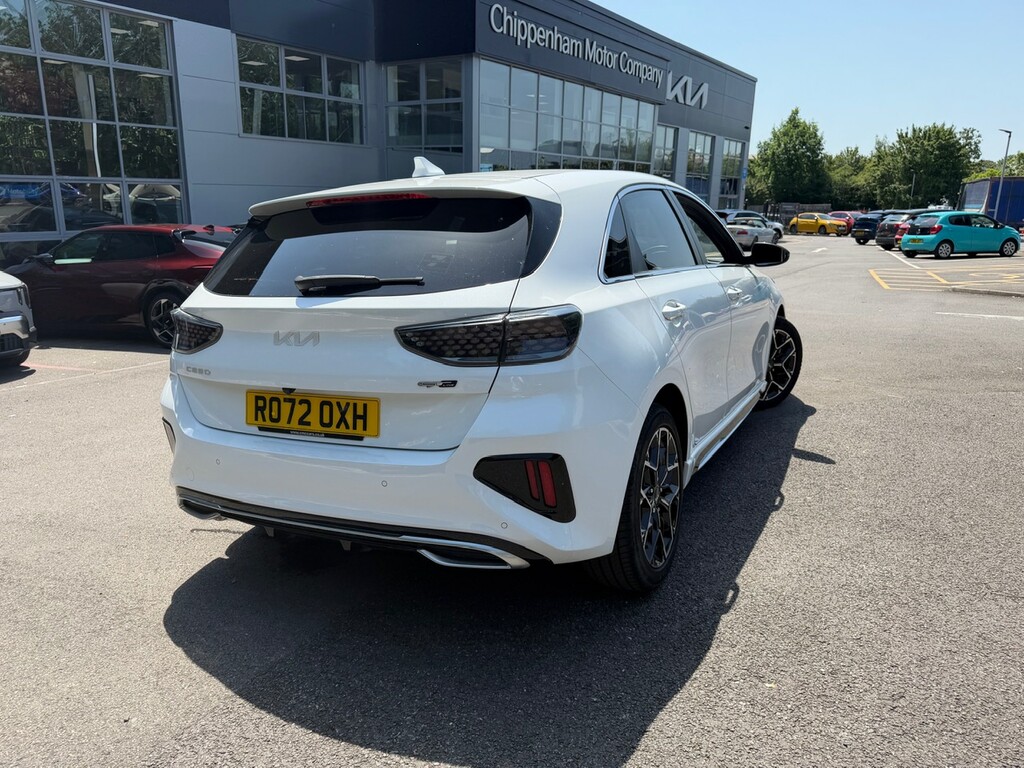 Kia Ceed 1.5T Gdi Isg Gt-line R072OXH White #4