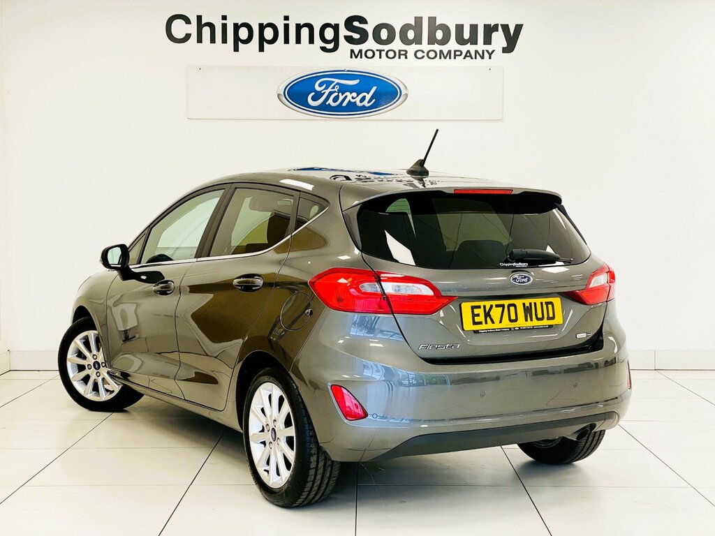 Ford Fiesta Ecoboost Mhev Titanium Hatchback EK70WUD Grey #2