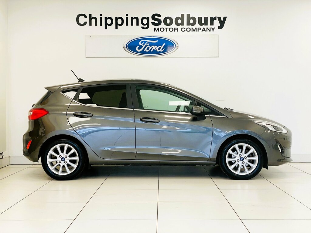 Ford Fiesta Ecoboost Mhev Titanium Hatchback EK70WUD Grey #3