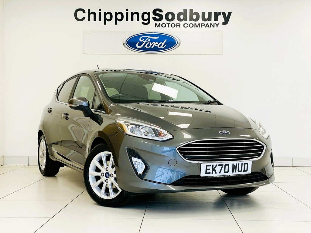 Ford Fiesta Ecoboost Mhev Titanium Hatchback Grey