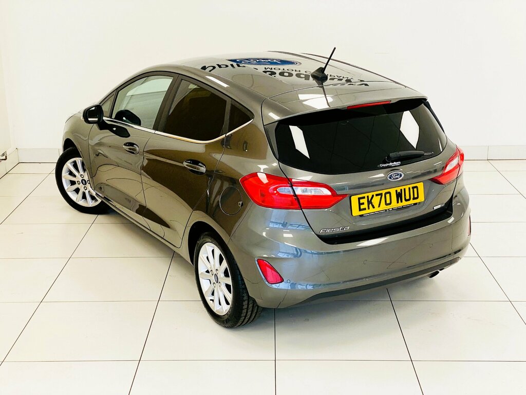 Ford Fiesta Ecoboost Mhev Titanium Hatchback EK70WUD Grey #6