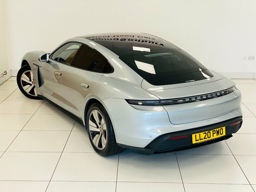 Porsche Taycan Performance Plus 93.4Kwh 4S Saloon Au LL20PWO Silver #6