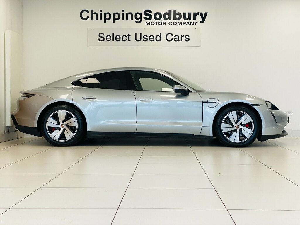 Porsche Taycan Performance Plus 93.4Kwh 4S Saloon Au LL20PWO Silver #3
