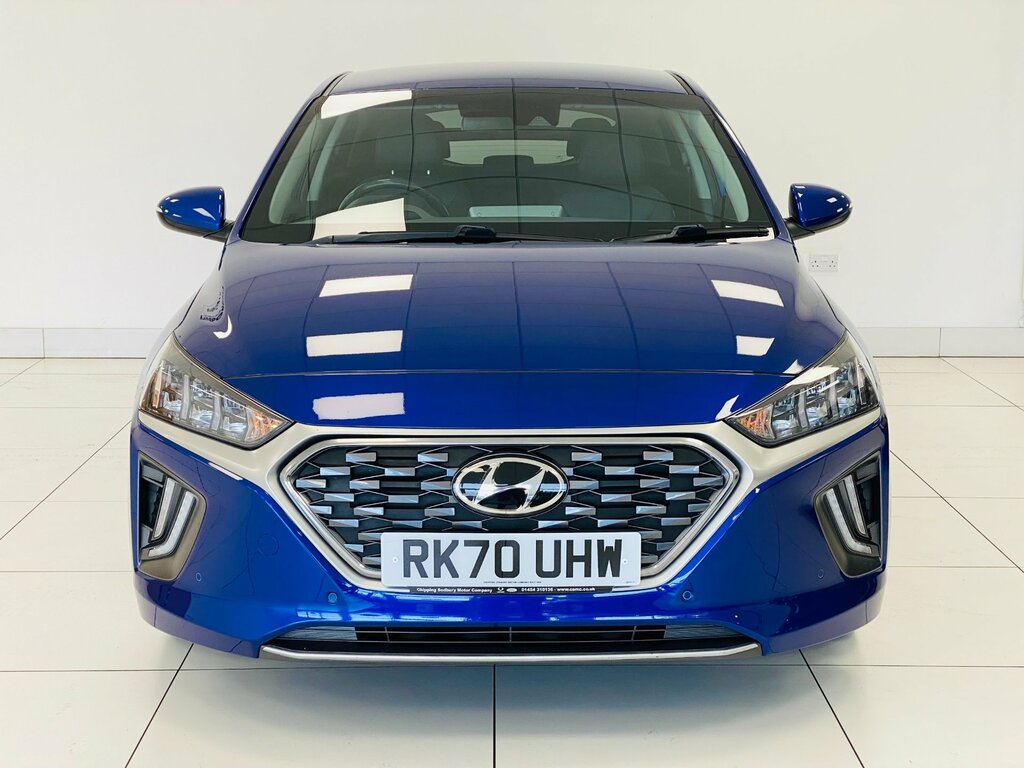 Hyundai Ioniq 1.6 H-gdi Premium Se Hatchback Hybrid D RK70UHW Blue #4
