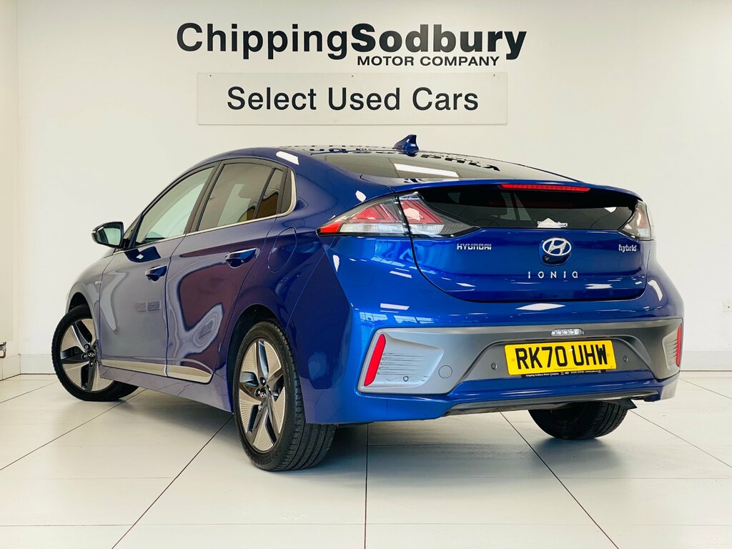 Hyundai Ioniq 1.6 H-gdi Premium Se Hatchback Hybrid D RK70UHW Blue #2