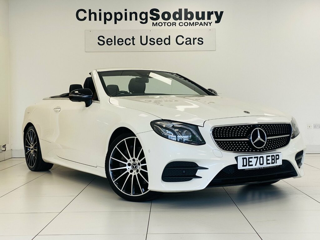 Mercedes-Benz E Class 2.0 E350 Gpf Amg Line Premium Plus Cabriolet White
