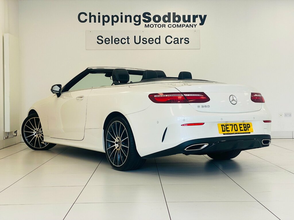 Mercedes-Benz E Class 2.0 E350 Gpf Amg Line Premium Plus Cabriolet DE70EBP White #2