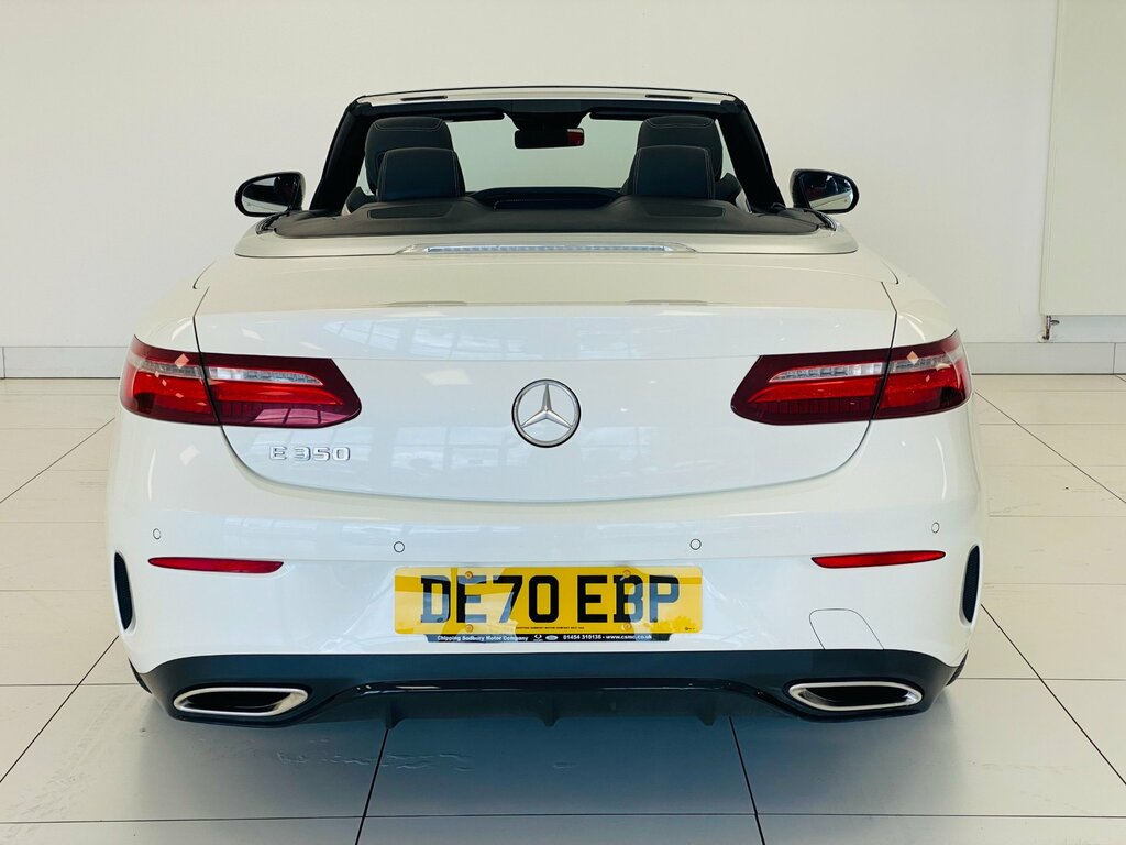 Mercedes-Benz E Class 2.0 E350 Gpf Amg Line Premium Plus Cabriolet DE70EBP White #6