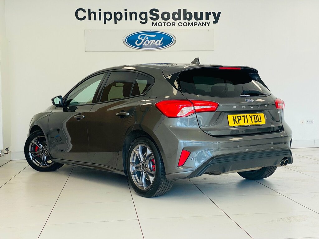 Ford Focus Ecoboost St-line Edition Hatchback Manu KP71YDU Grey #2
