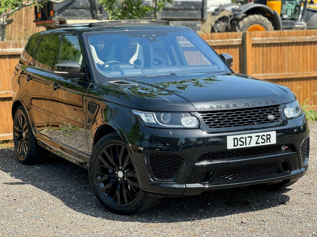 Land Rover Range Rover Sport 5.0 V8 Svr 4Wd Euro 6 Ss Black