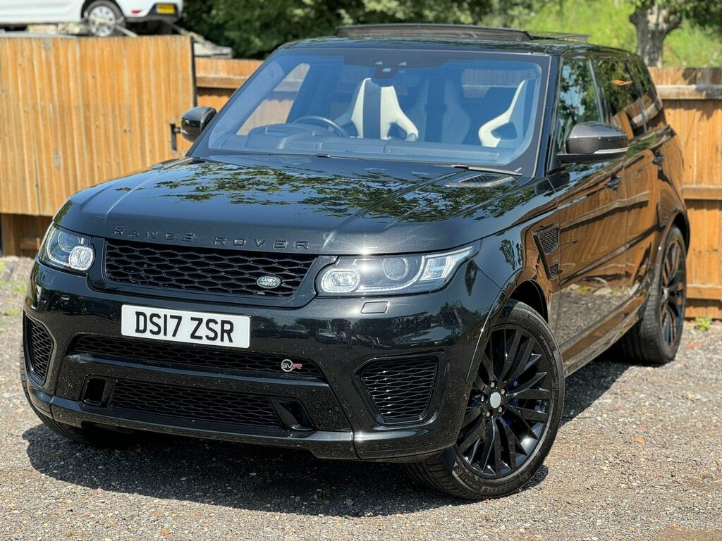 Land Rover Range Rover Sport 5.0 V8 Svr 4Wd Euro 6 Ss Black #6
