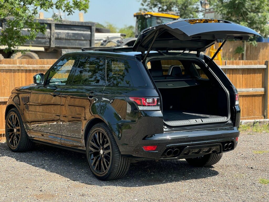Land Rover Range Rover Sport 5.0 V8 Svr 4Wd Euro 6 Ss Black #4
