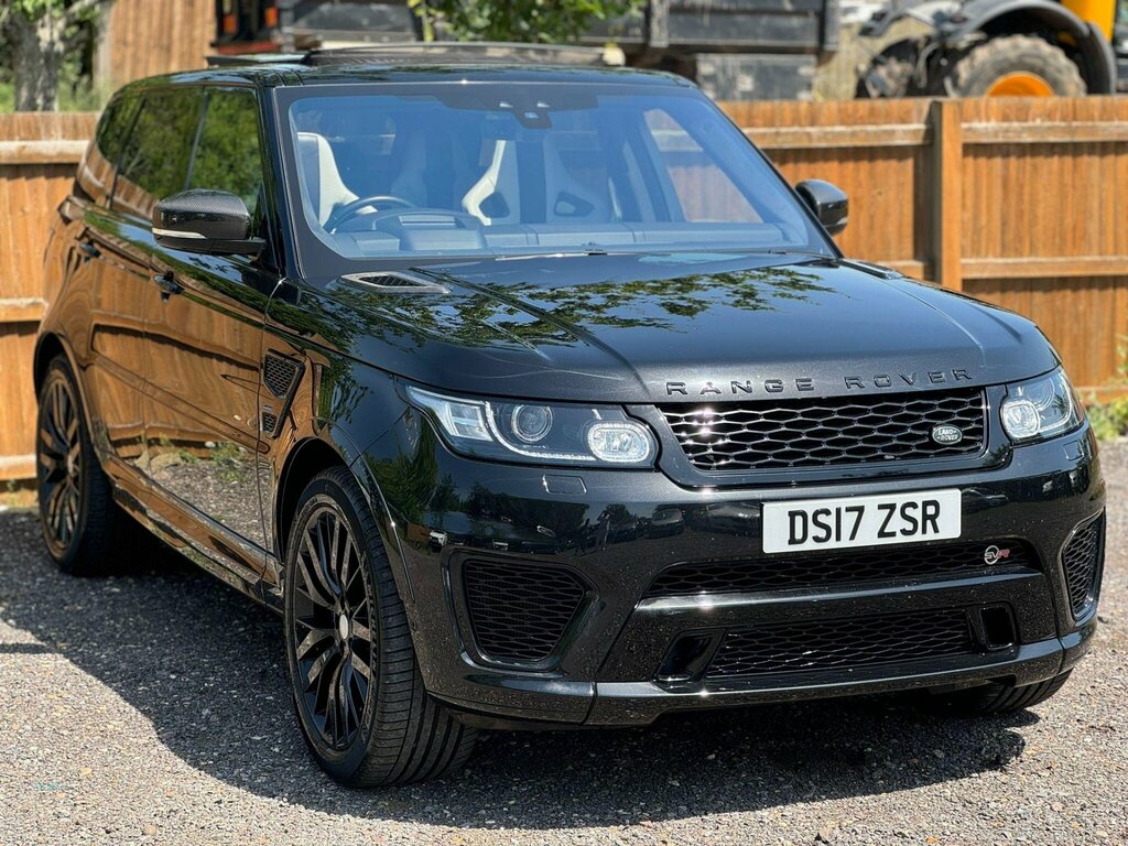 Land Rover Range Rover Sport 5.0 V8 Svr 4Wd Euro 6 Ss Black #5