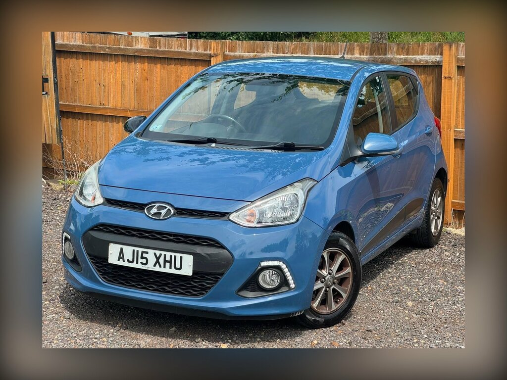 Hyundai I10 1.2 Premium Euro 5 Blue #3