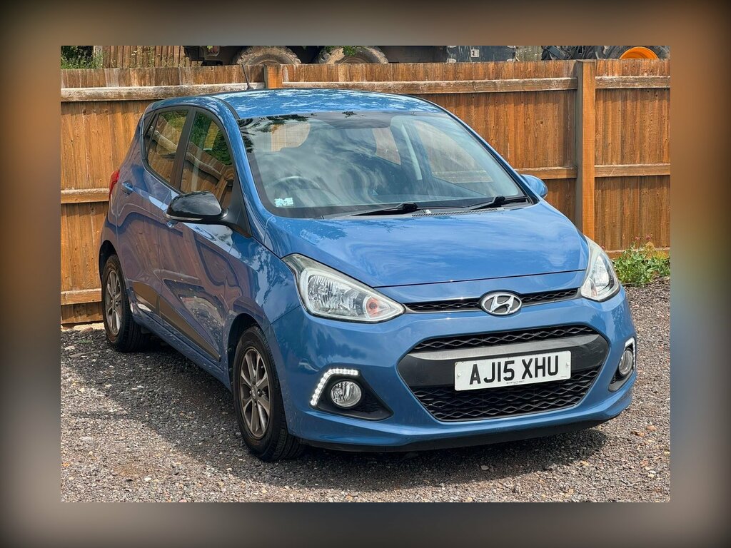 Hyundai I10 1.2 Premium Euro 5 Blue #6