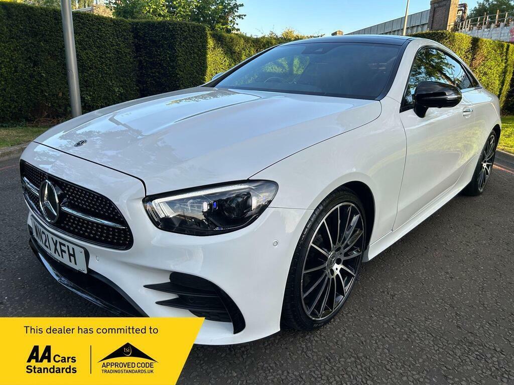 Mercedes-Benz E Class 2.0 E300h Mhev Amg Line Night Edition Premium Plu White