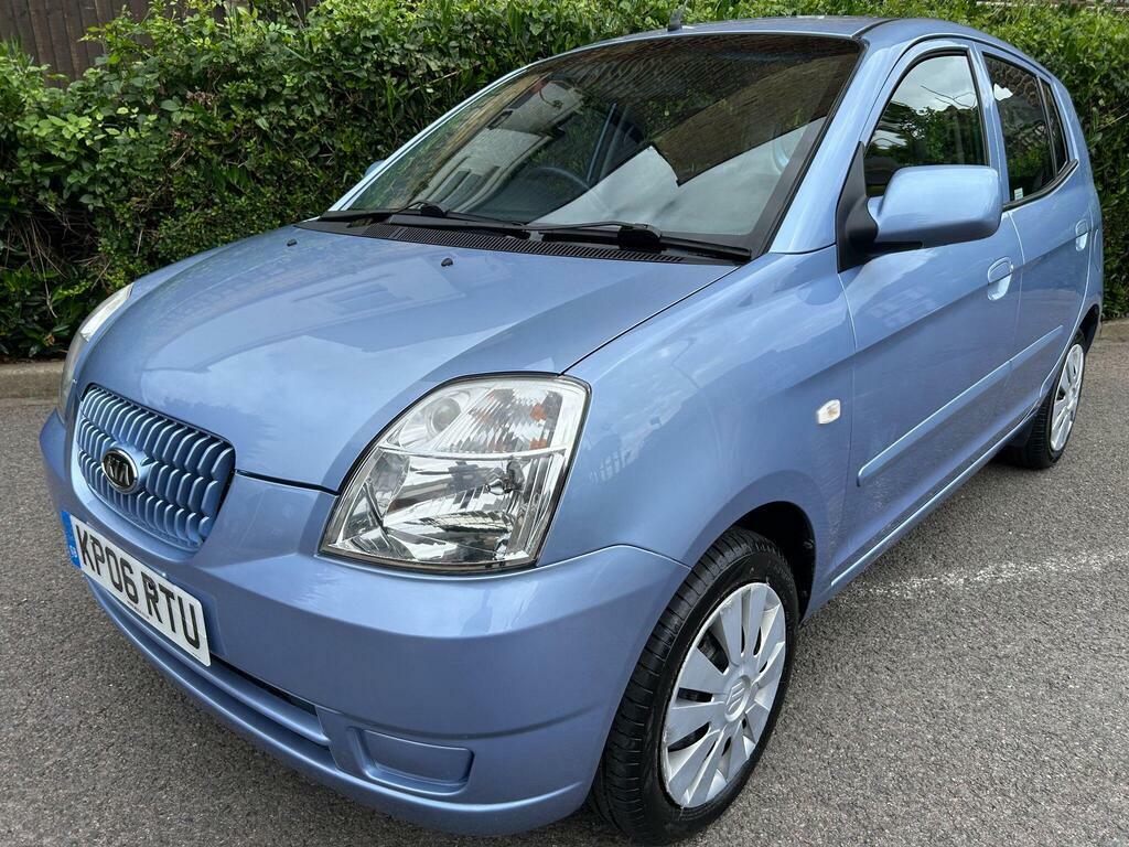 Kia Picanto Hatchback Blue #8