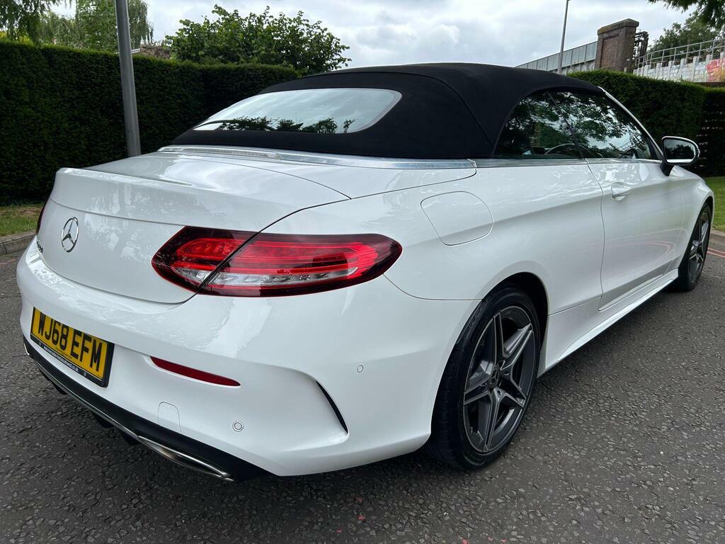 Mercedes-Benz C Class 1.5 C200 Mhev Amg Line Cabriolet G-tronic Euro 6 White #6