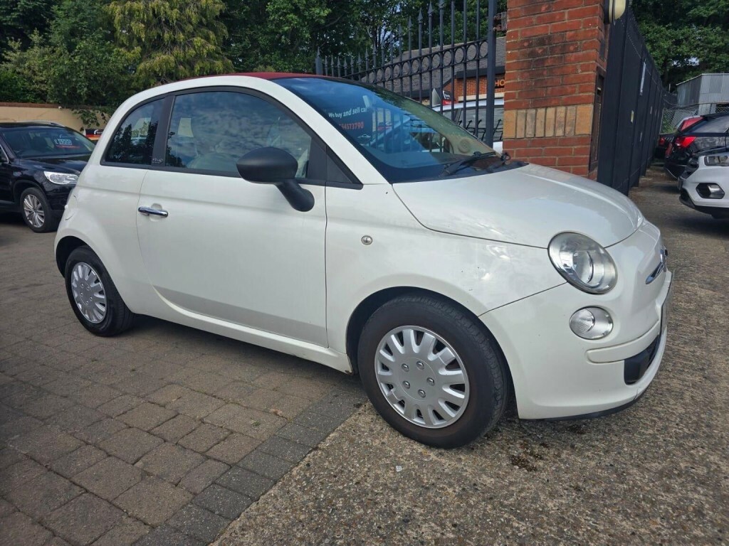 Fiat 500C Lounge White #24