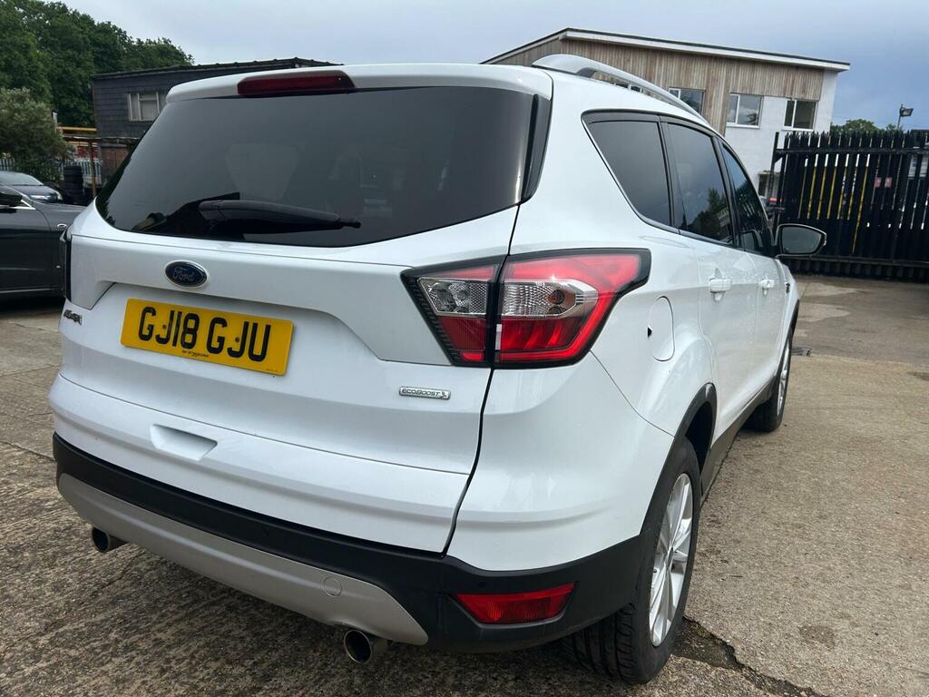 Ford Kuga Suv 1.5T Ecoboost Titanium 2Wd Euro 6 Ss 2 GJ18GJU White #4