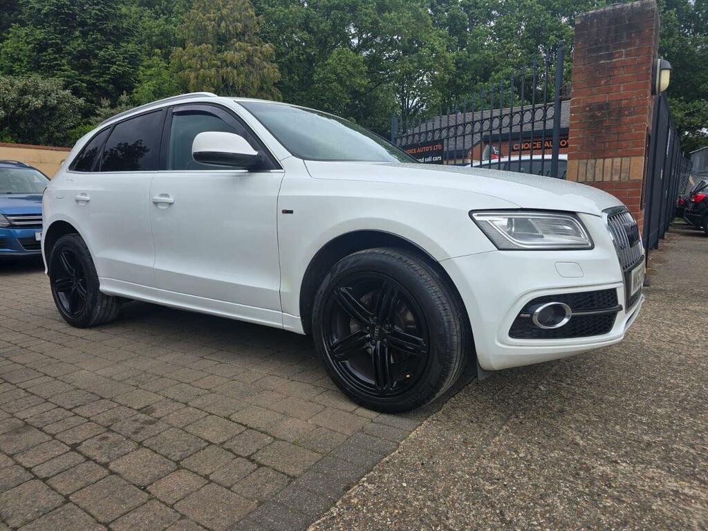 Audi Q5 2.0 Tfsi S Line Quattro Euro 6 Ss White #2