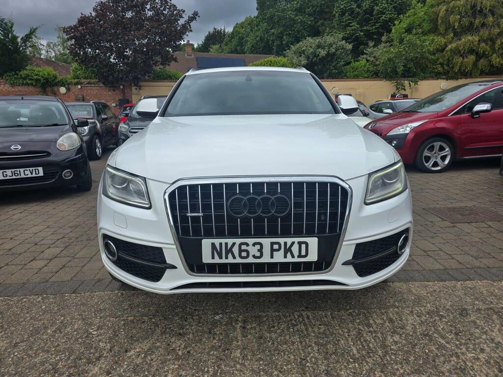 Audi Q5 2.0 Tfsi S Line Quattro Euro 6 Ss White #4
