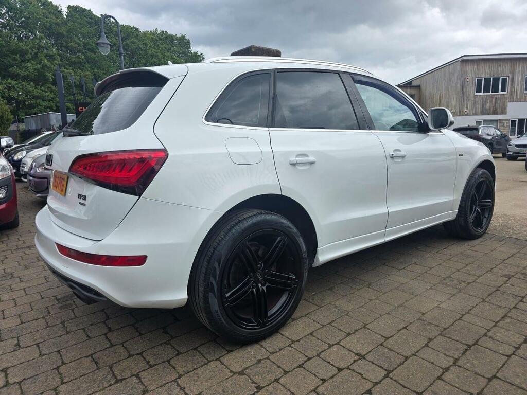 Audi Q5 2.0 Tfsi S Line Quattro Euro 6 Ss White #5