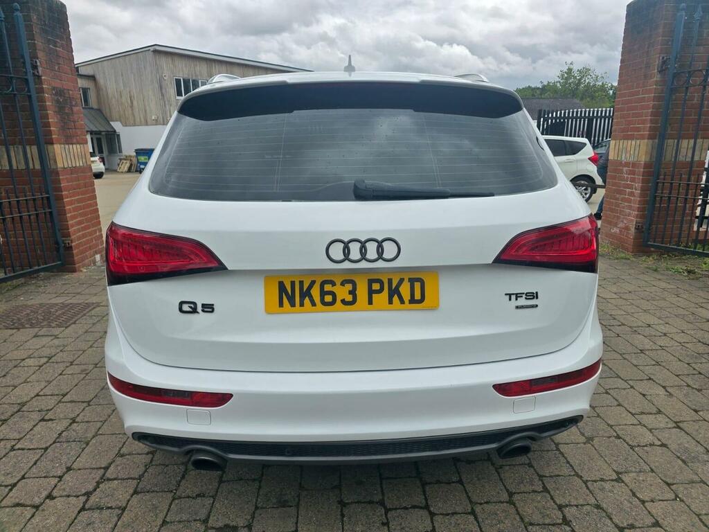 Audi Q5 2.0 Tfsi S Line Quattro Euro 6 Ss White #3