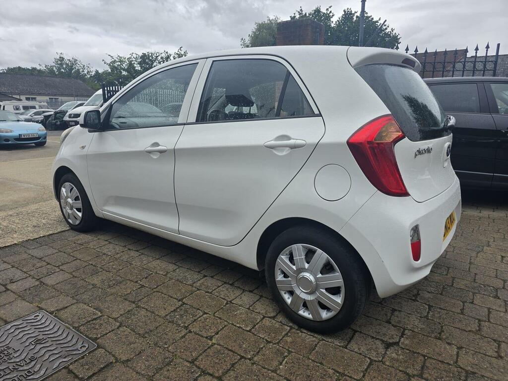 Kia Picanto 1.0 1 Air Euro 5 White #4