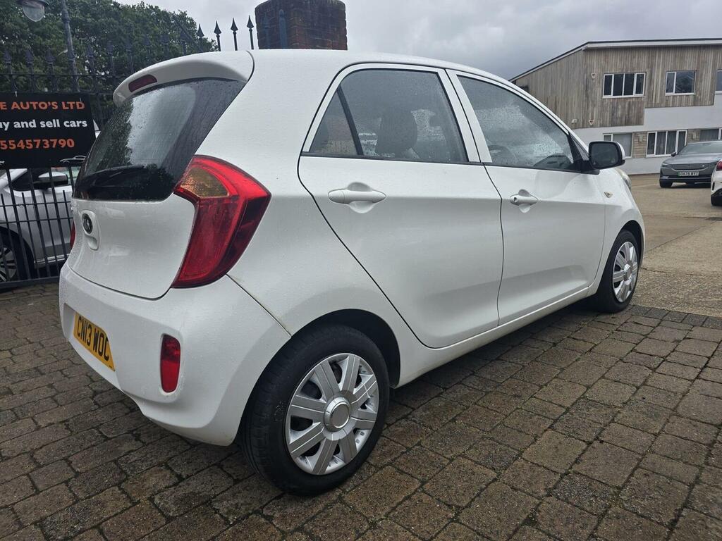 Kia Picanto 1.0 1 Air Euro 5 White #3