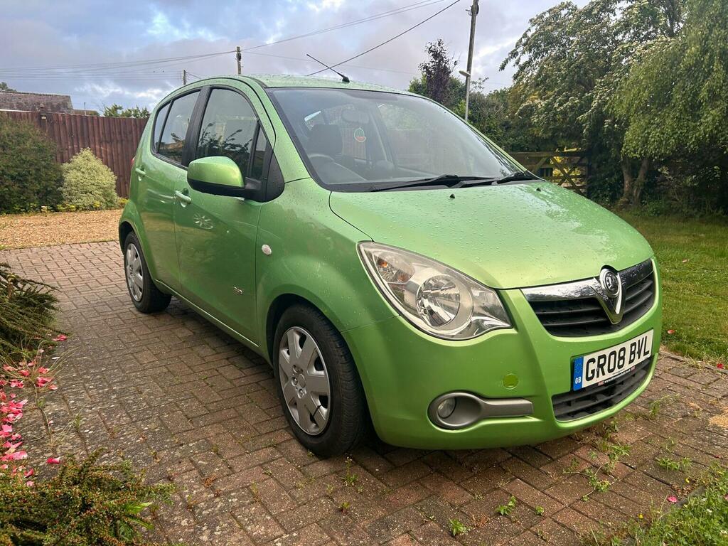 Vauxhall Agila 1.2 16V Club Euro 4 Ac Green #2