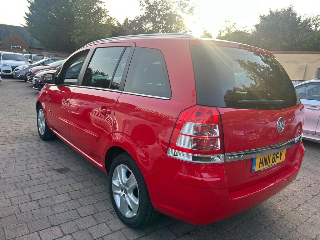 Vauxhall Zafira 1.8 16V Energy Euro 5 Red #4