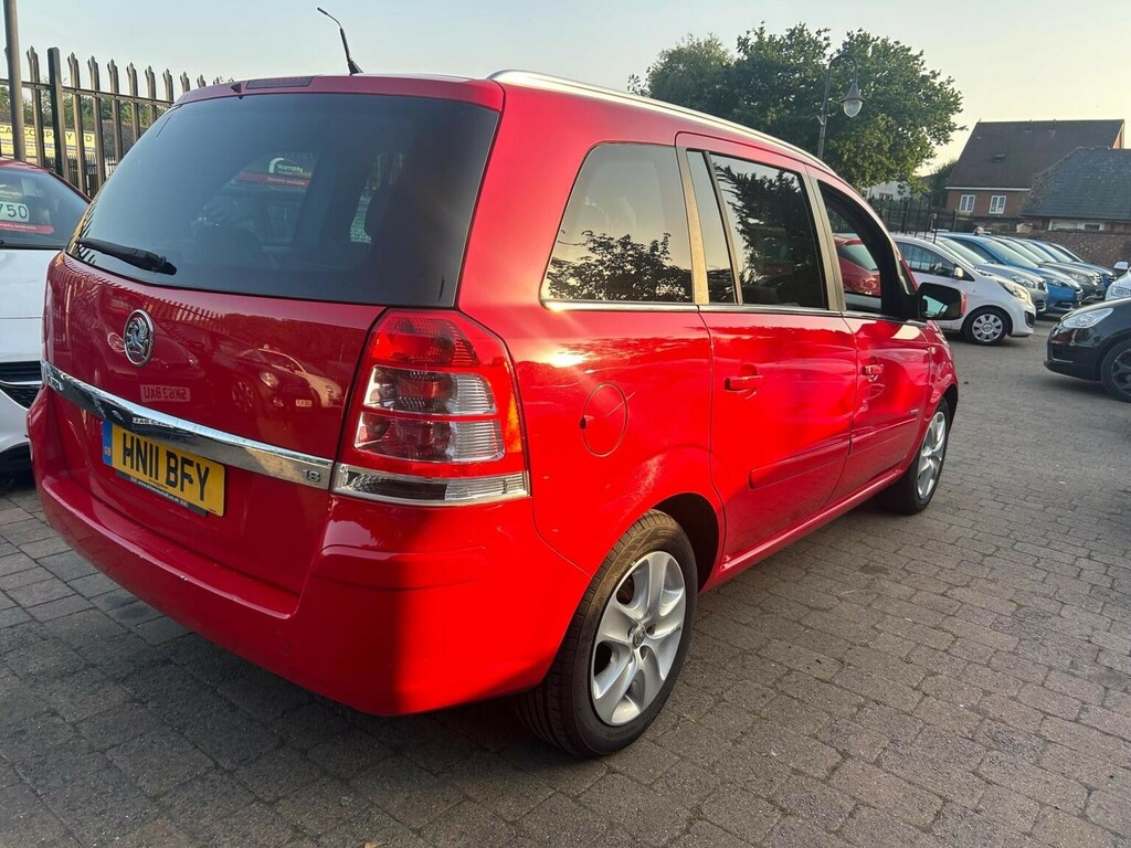 Vauxhall Zafira 1.8 16V Energy Euro 5 Red #3