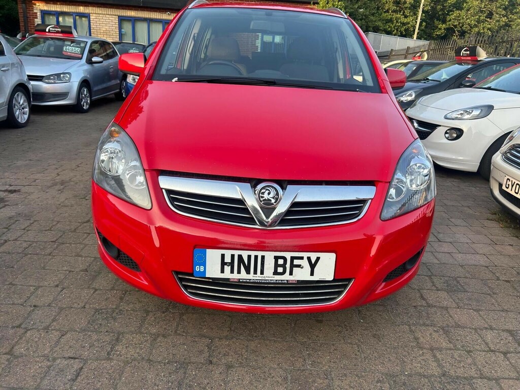 Vauxhall Zafira 1.8 16V Energy Euro 5 Red #6