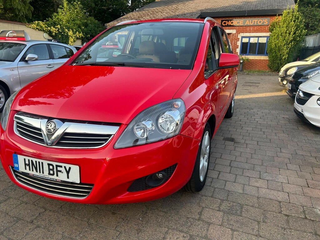Vauxhall Zafira 1.8 16V Energy Euro 5 Red #2