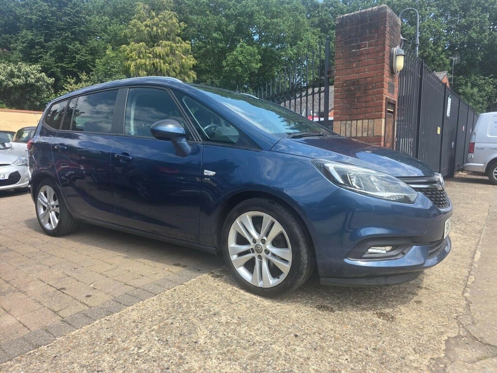 Vauxhall Zafira Tourer 1.4I Turbo Sri Nav Euro 6 Blue #2