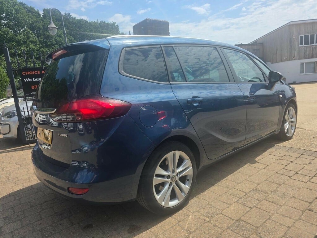 Vauxhall Zafira Tourer 1.4I Turbo Sri Nav Euro 6 Blue #6