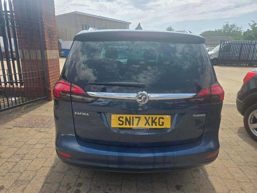 Vauxhall Zafira Tourer 1.4I Turbo Sri Nav Euro 6 Blue #4