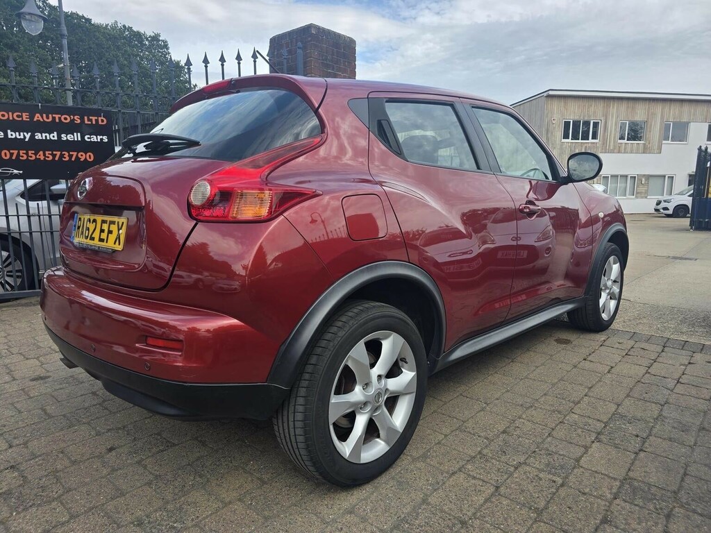 Nissan Juke 1.6 Acenta Euro 5 Ss Red #4