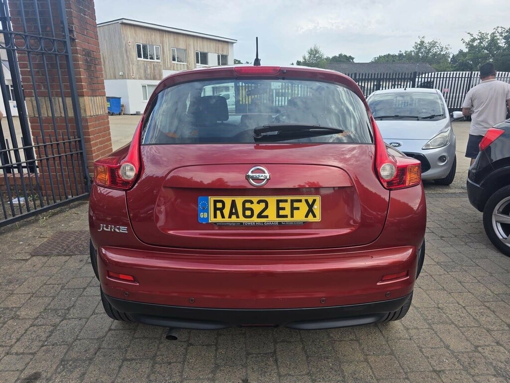 Nissan Juke 1.6 Acenta Euro 5 Ss Red #5